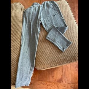 Gray Nike Dri-Fit sweatpants